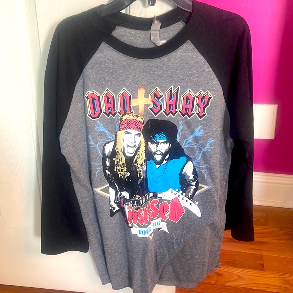 Brand new Dan + Shay Obsessed Tour long sleeved shirt